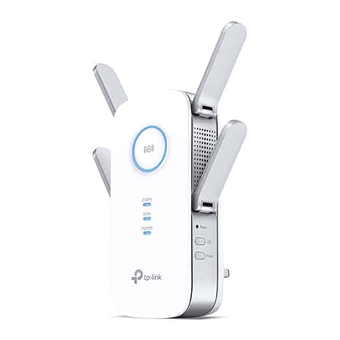 (image for) TPLINK RE650 Wi-Fi Dual Band Range Extender with 1 Gigabit Port